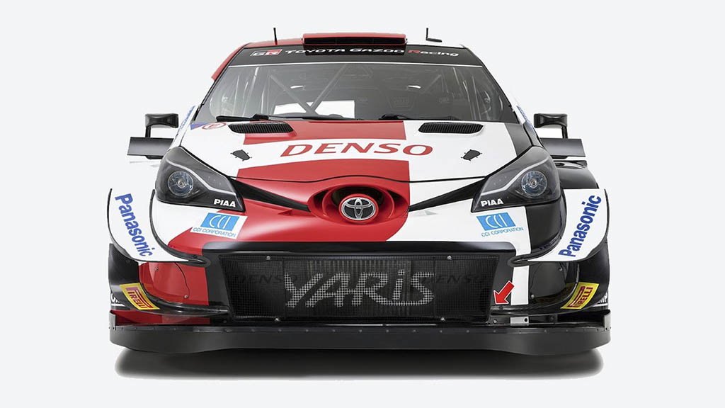 معرفی تویوتا یاریس WRC 2021 با پوشش بدنه جدید