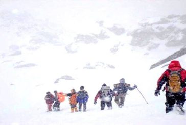 ۱۶ کوهنورد در کوه یخچال گم شدند