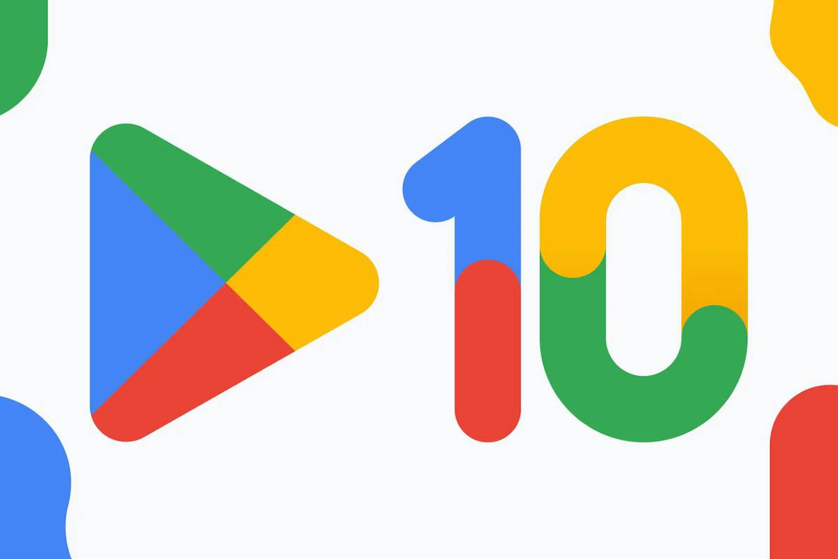 گوگل لوگوی پلی استور را به مناسبت 10 سالگی آن عوض کرد