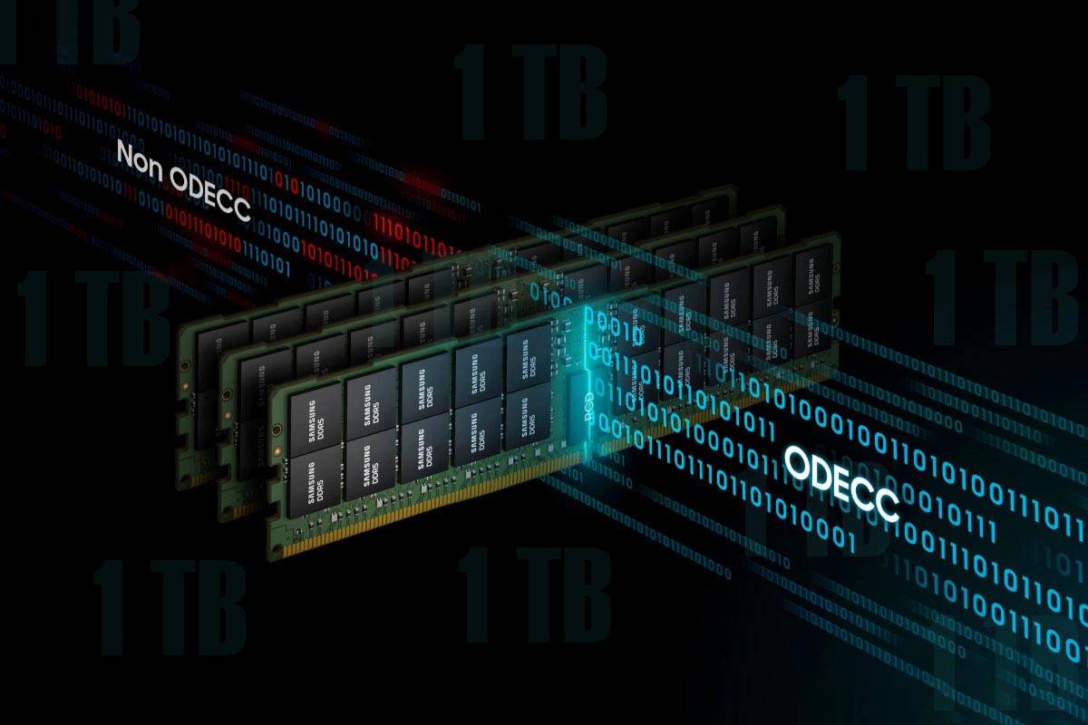 سامسونگ رم‌های ۱ ترابایتی DDR5 را تا ۲۰۲۴ وارد بازار می‌کند