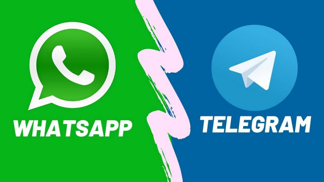 تلگرام و واتساپ